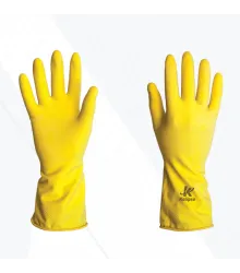 LUVA LATEX LIGHT AMARELA T. 09-G - KALIPSO CA 38090