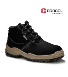 BOTA DE SEGURANÇA DENVER BAF NOBUCK BIQUEIRA PVC 4053BAFN4400LL - CA 40872 - BRACOL