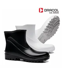BOTA PVC ACQUA FLEX CANO CURTO S/FORRO 82BPE600SF - CA 30535 - BRACOL
