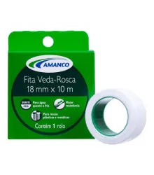 FITA VEDA ROSCA 18MM X 10M -  AMANCO
