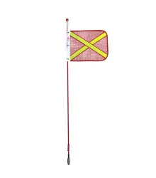 BANDEIROLA 1,30M SUP EV REFL VERM LRVM10W/24V MOL - ANTENAS TRIANGULO