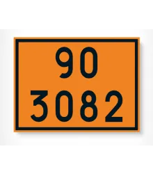 PLACA NUMEROLOGIA 90 3082 - BIO DIESEL - SILKSTAR