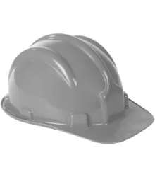 CAPACETE PLT C/ SELO INMETRO - CINZA - C.A. 31469