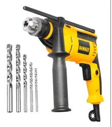 FURADEIRA IMPACTO 1/2 127V + KIT 5 BROCAS - DEWALT - DWD502