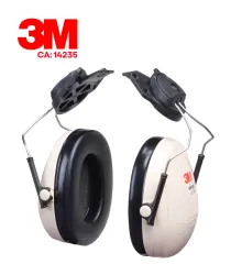 ABAFADOR DE RUIDO TIPO CONCHA ACOPLAVEL 16DB PELTOR H6P3E - CA 29706 - 3M