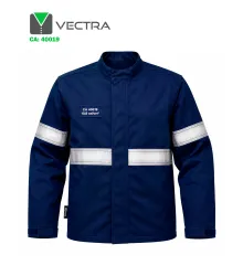 CAMISA ANTICHAMA CONTRA ARCO ELÉTRICO E FOGO REPENTINO - CA 40019 - VECTRA