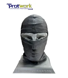BALACLAVA ARTICULADA UV 50+  PRETA