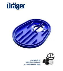 BASE PARA FILTROS P1 E P2 P/MASCARA X-PLORE - DRAGER