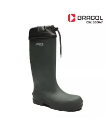 BOTA ECOBOOTS POLYTECH CANO LONGO VERDE SL PRETO C/POLAINA S/B 91BPUL600PL - CA 35047 - BRACOL