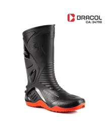 BOTA PVC CANO MÉDIO MOTOSAFE 84BPM600 - CA 34798 - BRACOL