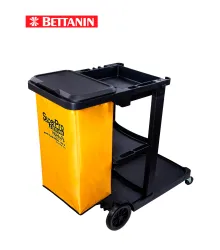 CARRO ALTA CAPACIDADE PLASTICO PRETO 1X1 -  BETTANIN
