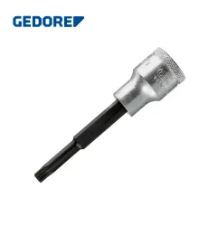 CHAVE SOQUETE MULTIDENTADA LONGA GEDORE INX19L-8
