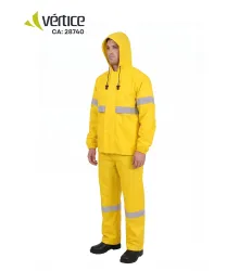 CONJUNTO IMPERM NYLON EMBORRACHADO AMARELO - CA 28740 - VERTICE
