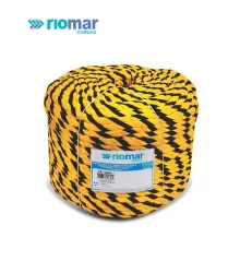 CORDA TORCIDA PP 14MM SINALIZACAO COM 225M - RIOMAR