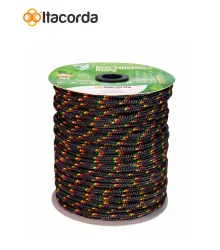 CORDA TRAN PET PRETA 6MM - MT