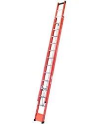 ESCADA EXTENSIVA VAZADA ALUMINIO/FIBRA 4,20 X 7,20M - W BERTOLO