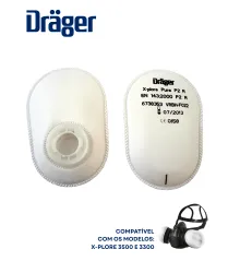 FILTRO P/ PARTICULAS X-PLORE PURE P2 VRMF-F019 - DRAGER