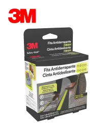 FITA ANTIDERRAPANTE 3M SAFETY WALK FOSFORE NEON RL 50MM X 5M