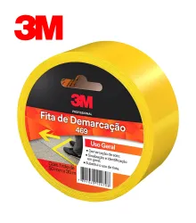 FITA DEMARCA SOLO AMARELA 50MMX30M - 3M