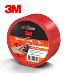 FITA DEMARCA SOLO VERMELHA  50MMX30M - 3M
