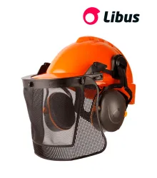 KIT ECO FLORESTAL CAPACETE GENESIS MALHA PLASTICA ADAPTADOR L340C - LIBUS