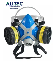 KIT RESPIRADOR SEMI FACIAL MASTT 2 FILTROS 2402-VO/GA - ALLTEC