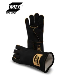 LUVA DE SOLDADOR HEAVY DUTY BLACK ESAB 739157