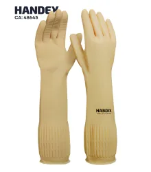 LUVA HAND LÁTEX LONGAFLEX - CA 48645 - HANDEX