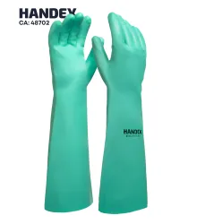 LUVA HARD NITRIL LONGA 46CM - HANDEX