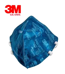 MÁSCARA DE PROTEÇÃO RESPIRATÓRIA DOBRÁVEL 9820+BR PFF-2(S) - CA 41514 - 3M