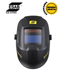 MÁSCARA DE SOLDA SWARM A10 ESCURECIMENTO AUTOMÁTICO - CA 47764 - ESAB