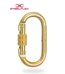 MOSQUETAO TIPO CARABINEIRO 25KN 17MM STF-CQCN0687 - STEELFLEX