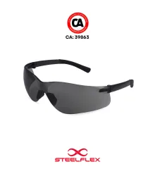 OCULOS OFFSHORE FUMÊ AR/UV VS103110 - STEELFLEX 