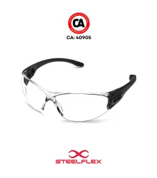 OCULOS PADOVA AR/UV INCOLOR STF-VS206110 - CA 40905 - STEELFLEX