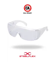 OCULOS PRO-TECH INCOLOR STF VS104110 - CA 39459 - STEELFLEX