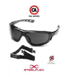 OCULOS ROMA CINZA STF-VS200230 - CA 40903 - STEELFLEX