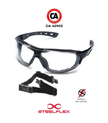 OCULOS ROMA INCOLOR STF-VS200130 - CA 40903 - STEELFLEX