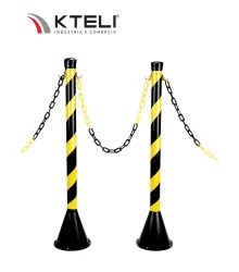 PEDESTAL SINALIZACAO ZEBRADO - KTELI