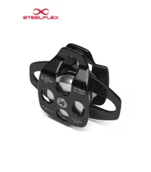POLIA DUPLA PARA CORDA DE 12 ATE 16MM 2 PONTOS DE ANCORAGEM STF-RD0983 - STEELFLEX
