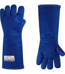 LUVA 5 DEDOS RADIANT HEAT AZUL 45CM - CA 28689 - RIOVALLEY
