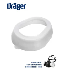 RETENTOR EM PLASTICO P FILTROSP1 P2 P MASC X-PLORE 3000 5000 - DRAGER