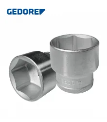 SOQUETE SEXTAVADO ENCAIXE 1/2" 19-7 -GEDORE