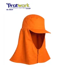 TOUCA ARABE BONE HELANCA LARANJA - PROTWORK