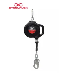 TRAVA QUEDAS RETRATIL EM CABO DE AÇO INOX 20 METROS - STEELFLEX